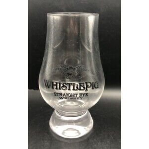 Whistle Pig Straight Rye Whiskey Tasting Snifter Glass VT